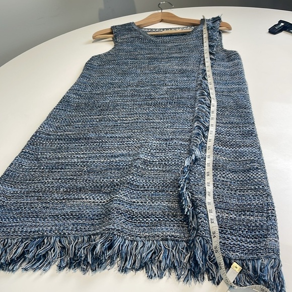 Anthropologie Holding Horses Knit Fringe Sweater Dress Size Extra Small - Picture 8 of 10